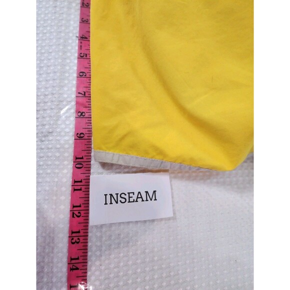 Old Navy Mens XXL Yellow & Green Swim Trunks Summer Boardshorts Vacation Resort - Picture 14 of 15